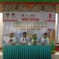 Wakil Bupati Ngawi, Dwi Rianto Jatmiko, bersama Direktur RSUD, dr Indah Pitarti, dan Camat Pitu, Peggy Yudo Subekti, saat menghadiri acara Khitan massal dan bakti sosial (Istimewa - garudajatim.com) 