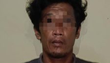 Pria Berinisial EK (41) warga pulau Masalembu, diringkus Polres Sumenep (Istimewa - garudajatim.com) 