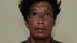 Pria Berinisial EK (41) warga pulau Masalembu, diringkus Polres Sumenep (Istimewa - garudajatim.com) 