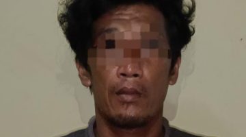 Pria Berinisial EK (41) warga pulau Masalembu, diringkus Polres Sumenep (Istimewa - garudajatim.com) 