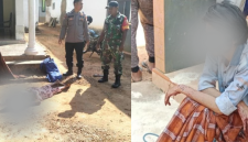 Seorang Nenek merupakan Warga Dusun Jalak, Desa Daramista, Kecamatan Lenteng, Kabupaten Sumenep diduga dibunuh oleh cucunya sendiri (Za - garudajatim.com) 