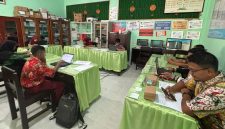 Dinas Pendidikan Kabupaten Sumenep saat Ujicoba Olimpiade Sains Nasional Tingkat Provinsi (OSN-P) Jenjang Sekolah Dasar (SD) (Za - garudajatim.com) 