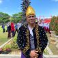Kepala Disbudporapar Sumenep, Mohammad  Iksan, usai mengikuti upacara pengebaran bendera merah putih HUT ke-80 RI di halaman Pemkab Sumenep (Za - garudajatim.com) 