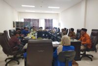 Aliansi BEM Se Kabupaten Sumenep saat melakukan audiensi di kantor DPRD (Za - garudajatim.com) 