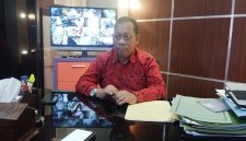 Kepala DKPP Sumenep, Chainur Rasyid saat ditemui di kantornya (Za -garudajatim.com) 