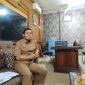 Kepala Dinsos P3A Sumenep, Mustangin, saat ditemui di kantornya (Za - garudajatim.com)