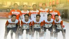 Tim futsal Universitas PGRI Sumenep saat foto bersama usia bertanding di porsenasma v (Istimewa - garudajatim.com) 