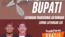 Flyer event layangan 'Ngonjuk Lajangan Abareng Bupati' (Za - garudajatim.com) 