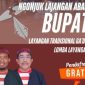 Flyer event layangan 'Ngonjuk Lajangan Abareng Bupati' (Za - garudajatim.com) 