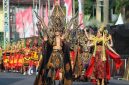 Peserta Pagelaran Jember Fashion Carnaval (JFC) berhasil menyatukan sudut pandang penonton saat acara berlangsung (Istimewa - garudajatim.com) 