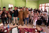 Foto bersama KKN Posko 12 Universitas PGRI Sumenep, saat menggelar seminar pendidikan (Za - garudajatim.com) 