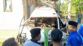 Insiden ledakan mobil di Sumenep (Za - garudajatim.com) 