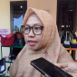 Kepala Dinkes P2KB Sumenep, drg. Ellya Fardasah, saat diwawancarai terkait kasus campak (Za - garudajatim.com) 