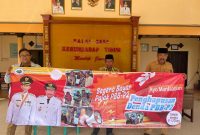Badan Pendapatan Daerah (Bapenda) Kabupaten Sumenep, saat melaksanakan sosialisasi PBB-P2 di Balai Desa Kebundadap Timur (Za - garudajatim.com)