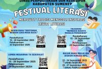 Flyer Festival Literasi Sumenep (Istimewa - garudajatim.com) 