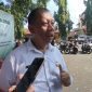 Kepala DKPP Sumenep, Chainur Rasyid, saat diwawancarai pada gelaran Hari Tani Nasional (Za - garudajatim.com) 