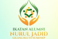 Logo Alumni Yayasan Pesantren Nurul Jadid Gilang Bluto Sumenep (Za - garudajatim.com)