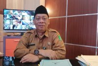 Kepala DKPP Sumenep, Chainur Rasyid, saat menyampaikan tentang inovasi ajang hortikultura (Za - garudajatim.com) 