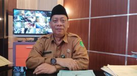 Kepala DKPP Sumenep, Chainur Rasyid, saat menyampaikan tentang inovasi ajang hortikultura (Za - garudajatim.com) 