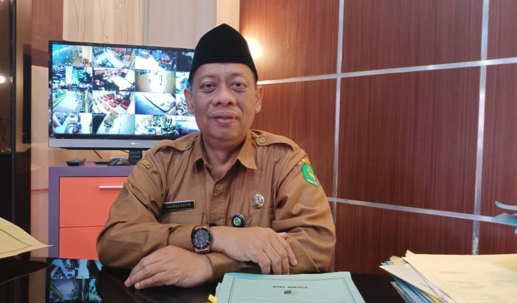 Kepala DKPP Sumenep, Chainur Rasyid, saat menyampaikan tentang inovasi ajang hortikultura (Za - garudajatim.com) 