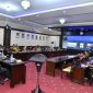 Bupati Sumenep, Achmad Fauzi Wongsojudo, saat menggelar rapat bersama seluruh elemen pemerintah (Za - Seputarjatim.com) 