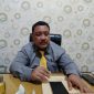 Kepala Bakesbangpol Kabupaten Sumenep, Achmad Dzulkarnain, saat diwawancara terkait momentum Hari Kesaktian Pancasila (Za - garudajatim.com) 