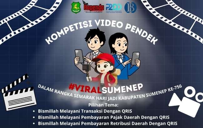 Flyer lomba video Bapenda Sumenep (Istimewa - garudajatim.com)