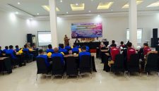 Dinas PUTR Sumenep, saat melaksanakan uji kompetensi tenaga kerja konstruksi (Za - garudajatim.com) 