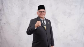 Ketua DPRD Kabupaten Pasuruan, Samsul Hidayat, saat menyatakan komitmennya untuk mengawal aspirasi rakyat (Istimewa - garudajatim.com) 