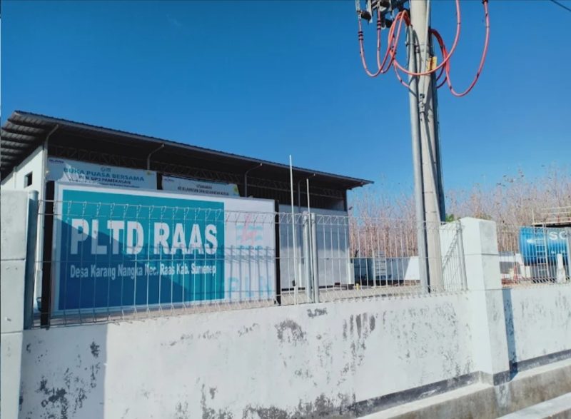 PLTD Pulau Ra'as Kabupaten Sumenep, Madura, Jawa Timur (Istimewa - garudajatim.com) 