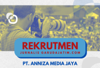 Flyer rekrutmen jurnalis garudajatim.com