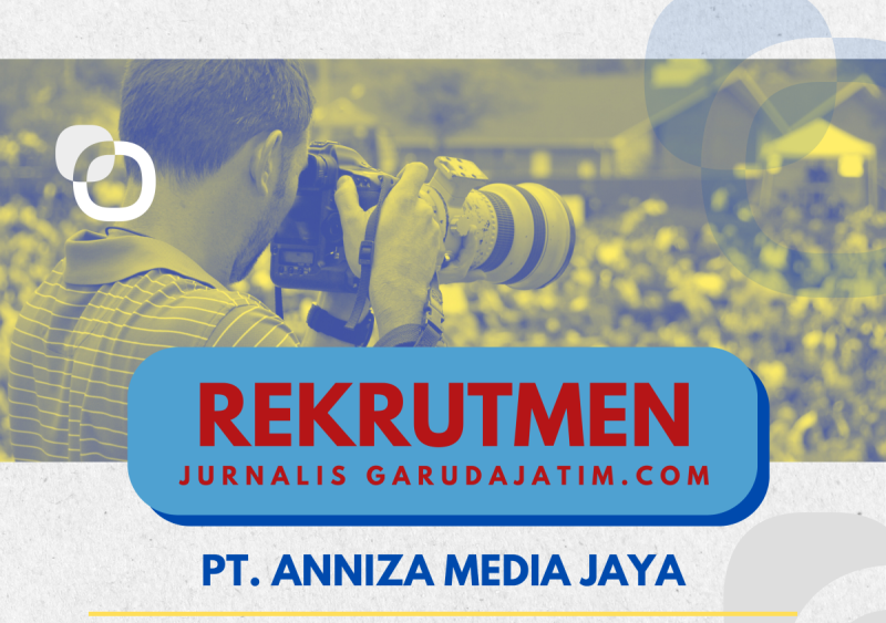 Flyer rekrutmen jurnalis garudajatim.com