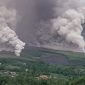 Foto Gunung Semeru mengalami Erupsi (istimewa - garudajatim.com)