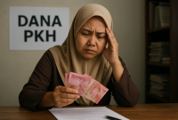 Foto ilustrasi Istri Kepala Desa Sunnat Bansos (Za - garudajatim.com)