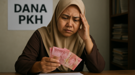 Foto ilustrasi Istri Kepala Desa Sunnat Bansos (Za - garudajatim.com) 