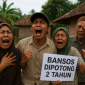 Foto ilustrasi masyarakat menjerit akibat bansos di  sunnat selama dua tahun (Za - garudajatim.com) 