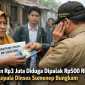 Foto ilustrasi oknum Dinas Sosial palak Rp500 Ribu terhadap bantuan KIP JAWARA yang mendapatkan Rp3 Juta rupiah (Za - garudajatim.com)
