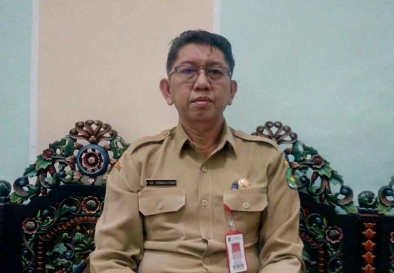 Penjabat Sekretaris Daerah (Pj Sekda) Sumenep, Syahwan Efendi, saat memaparkan tentang anggaran APBD (istimewa - garudajatim.com)