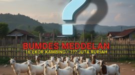 Foto ilustrasi BUMDes Medelan tidak becus Kelola hewan ternak kambing (Za - garudajatim.com)