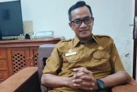 Kepala BKPSDM Kabupaten Sumenep, Benny Irawan, saat ditemui di kantornya (Ris - garudajatim.com)