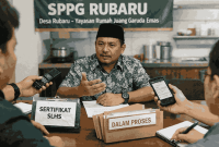 Foto ilustrasi SPPG Rubaru Sumenep yang diduga tidak mengantongi sertifikasi (Za - garudajatim.com)