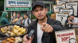 Foto ilustrasi SOP SPPG Saronggi diduga bermasalah (Ris - garudajatim.com)