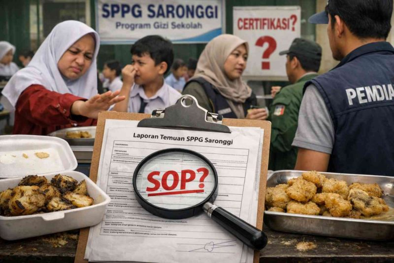 Foto ilustrasi SPPG Saronggi, Sumenep diduga bermasalah tentang SOP (Ris - garudajatim.com)