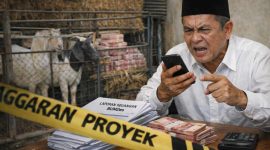 Foto ilustrasi dugaan proyek BUMDes Meddelan Sumenep memanas (Ris - garudajatim.com)