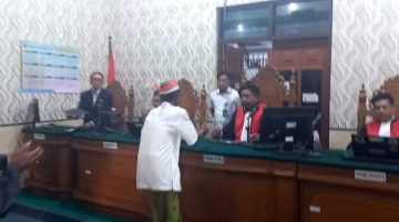 Sidang Putusan kasus ODGJ oleh Pengadilan Negeri Sumenep (Za - garudajatim.com)