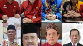Delapan pejabat eselon yang dinyatakan lolos seleksi administrasi Sekretaris Daerah dan berhak melaju ke tahap berikutnya (Za - garudajatim.com)