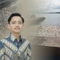 BEM UNIBA MADURA, M. Rofiqul Mukhlisin, saat ungkap tentang sampah di pulau Talango (Za - garudajatim.com)