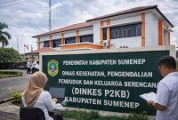 Foto ilustrasi kantor Dinkes P2KB Sumenep (Za - garudajatim.com)