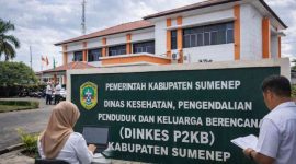 Foto ilustrasi kantor Dinkes P2KB Sumenep (Za - garudajatim.com)