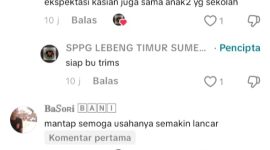 Akun TikTok resmi @SPPG LEBENG TIMUR SUMENEP tuai kritikan serius dari netizen (Za - garudajatim.com)